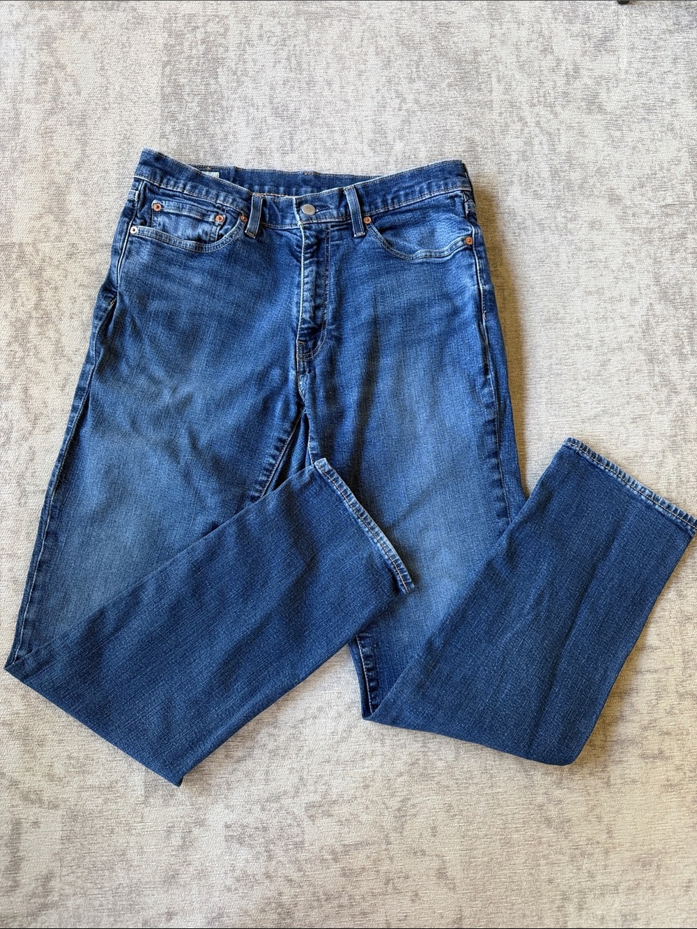 Levi's Men's 541 Jeans in Deep Blue Denim